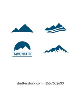Mountain Logo Business Template Vector