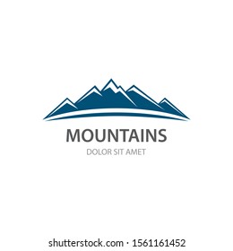 Mountain Logo Business Template Vector