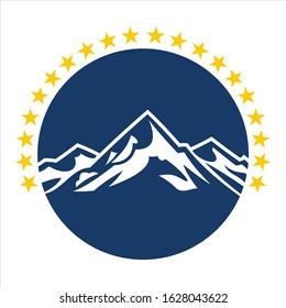 Mountain Logo Business Template Vector
