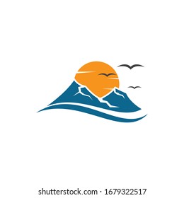Mountain Logo Business Template Vector