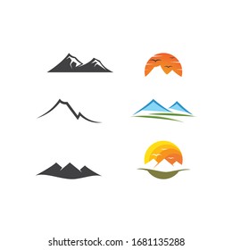 Mountain Logo Business Template Vector