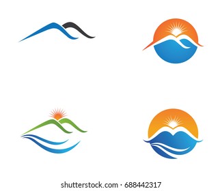 Mountain Logo Business Template Vector
