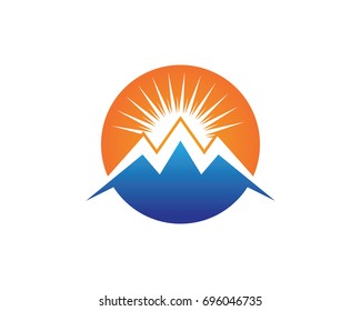 Mountain Logo Business Template Vector

