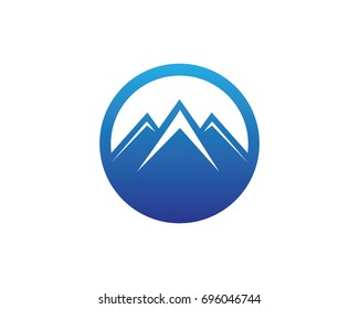 Mountain Logo Business Template Vector
