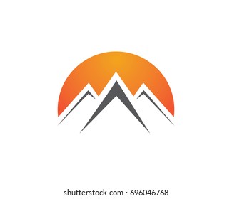 Mountain Logo Business Template Vector
