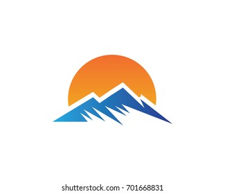 Mountain Logo Business Template Vector
