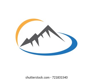 Mountain Logo Business Template Vector
