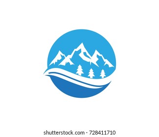 Mountain Logo Business Template Vector
