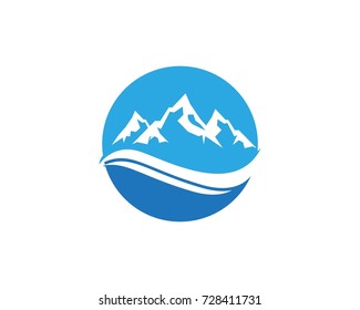 Mountain Logo Business Template Vector
