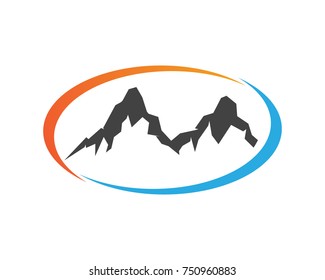 Mountain Logo Business Template Vector
