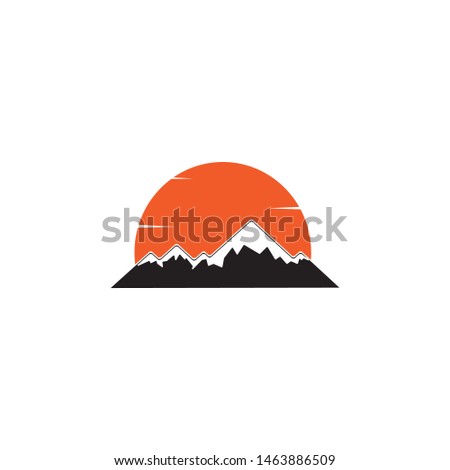 Mountain Logo Business Template Vector