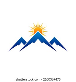 Mountain Logo can be use for icon, sign, logo and etc