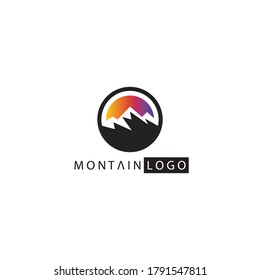 Mountain Circle Logo Images Stock Photos Vectors Shutterstock