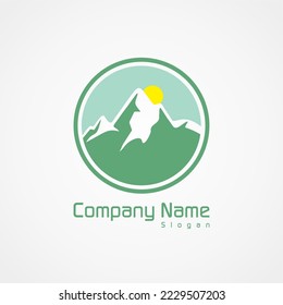 Mountain Logo For Company  - Logo Vector