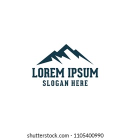 mountain logo design