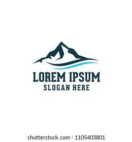 mountain logo design