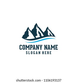 mountain logo design