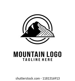 mountain logo design