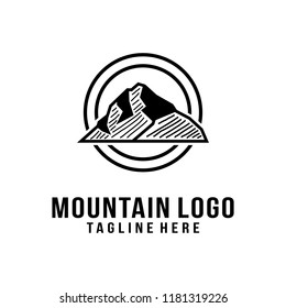 mountain logo design