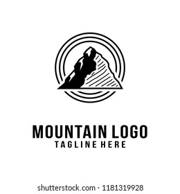 mountain logo design