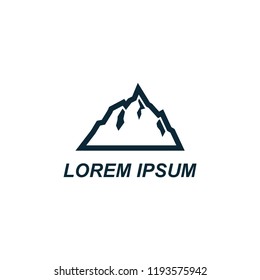 mountain logo design