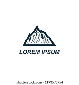 mountain logo design