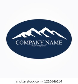 mountain logo design