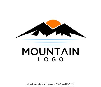 mountain logo design