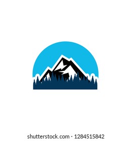 mountain logo design