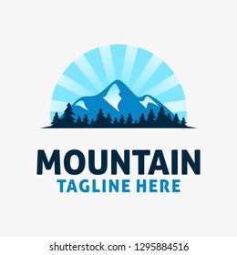Mountain logo design