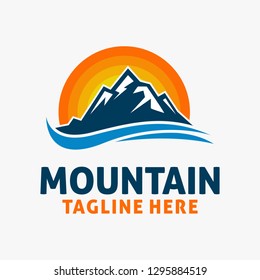Mountain logo design