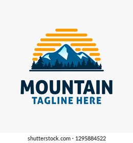 Mountain logo design