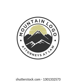Mountain logo design