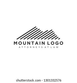 Mountain logo design