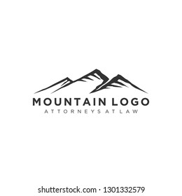 Mountain logo design