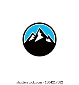 mountain logo design