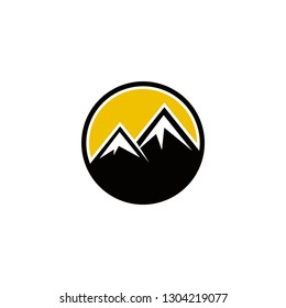 mountain logo design
