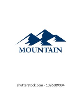 mountain logo design