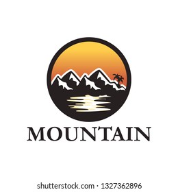mountain logo design