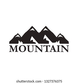mountain logo design
