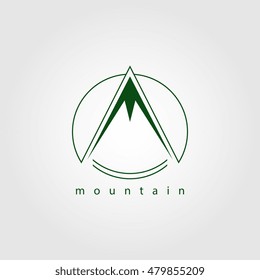 mountain logo design