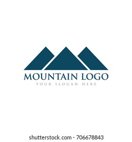mountain logo design