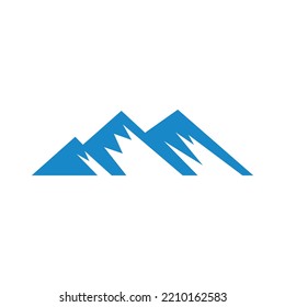 Mountain logo design. Abstract mountain logo design