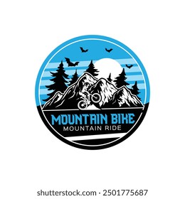 mountain logo design, mountain bike logo