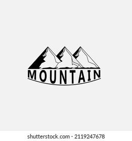 mountain logo design can use for logo or icon company