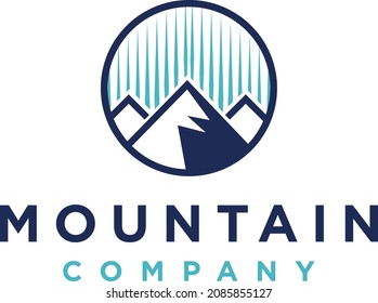 Mountain logo design concept.  sport logo