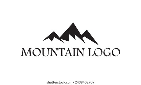 Mountain logo design. Creative logo design