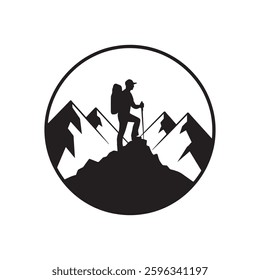 Mountain Logo Design, Hill Logo Design