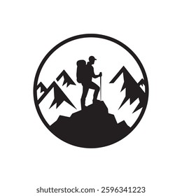 Mountain Logo Design, Hill Logo Design
