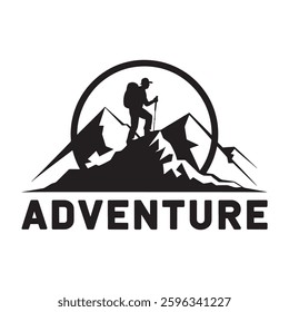 Mountain Logo Design, Hill Logo Design